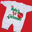 Baby's 1st Christmas Romper 6557X